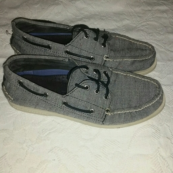 Sperry Other - Sperry Top Sider 9.5 Black Rainbow Specks Canvas